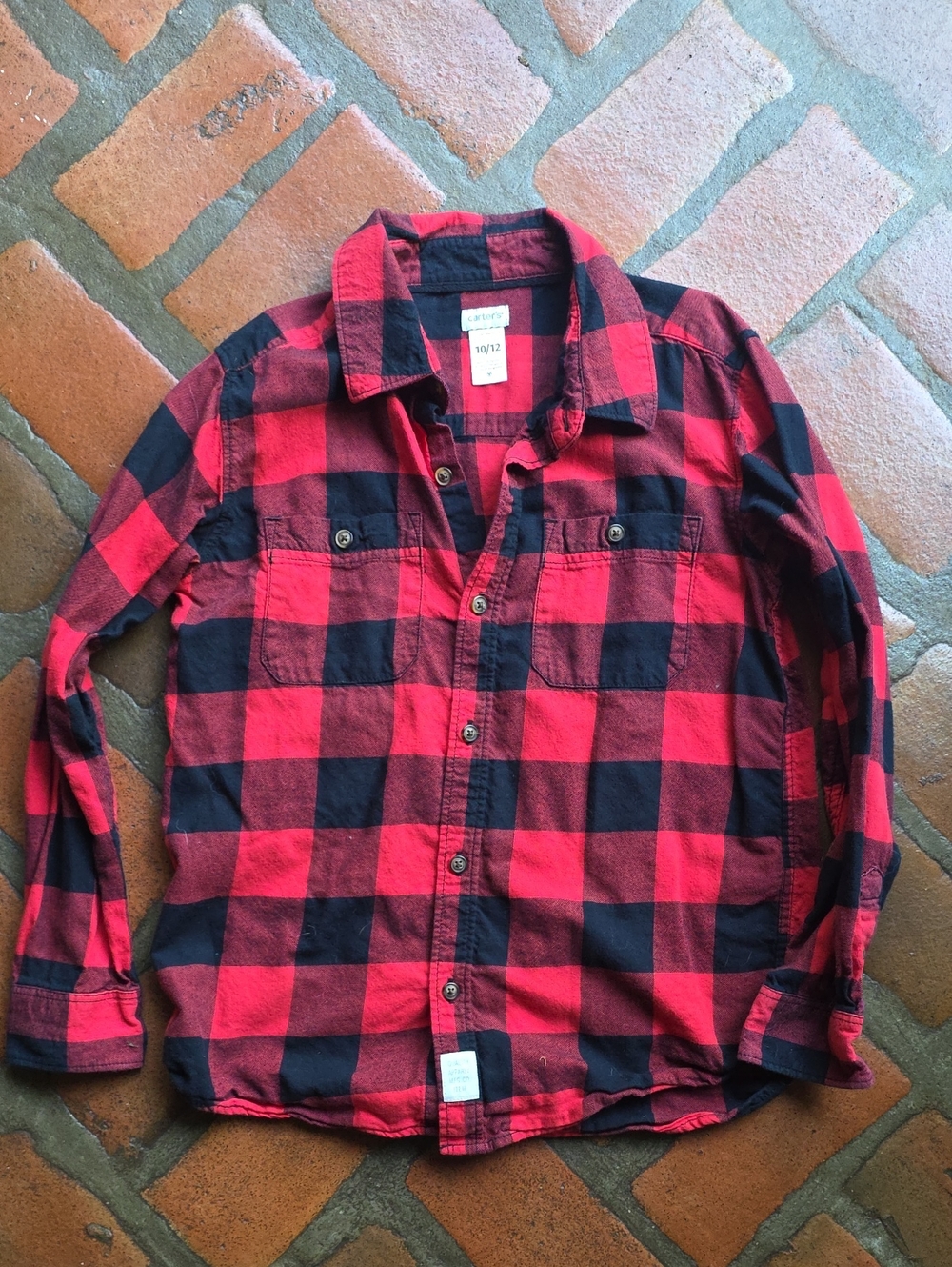 CARTERS boys Flannel